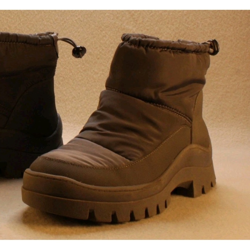 Lucky Brand Lolleta Women's 7M Brown Winter Boots Cold Weather Chunky